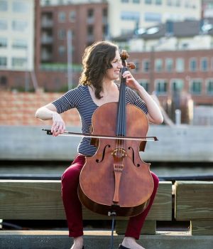 Katlyn DeGraw, Baltimore, Maryland, USA. Associate Principal Cellist of the Maryland Symphony Orchestra, and the Ann Street Trio.