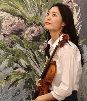 Rino Negaki, Kyoto, Japan. Violinist.