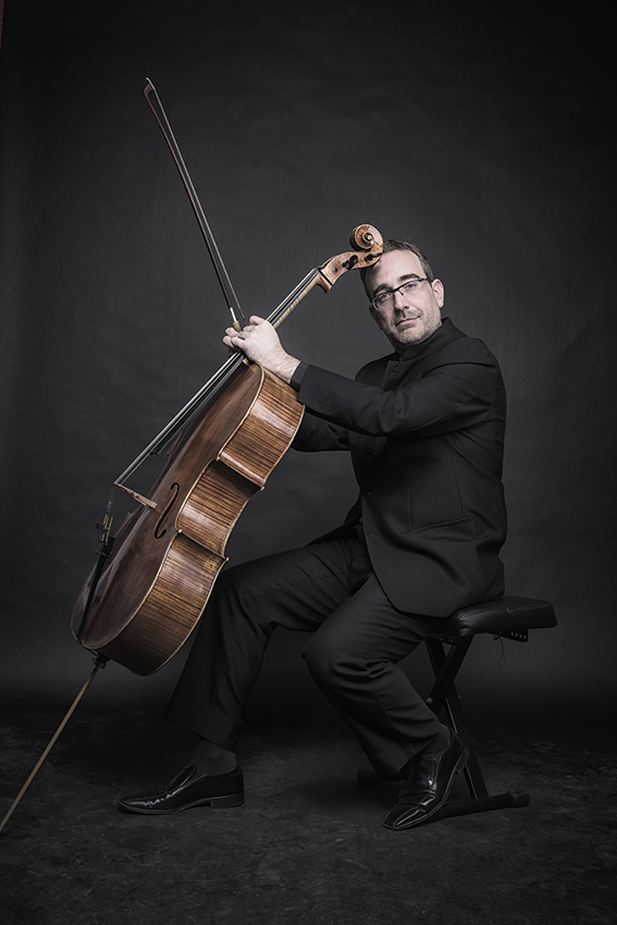 Jose Mor, Principal cellist OBC Orchestra, Catalonia, Barcelona.